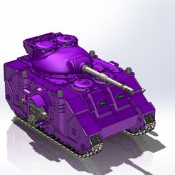 BG-Daimosh-Turm-MK1_03.jpg STL file UPGRADE PARTS FOR PREDATOR TURRET HORUS HERESY・3D printer design to download