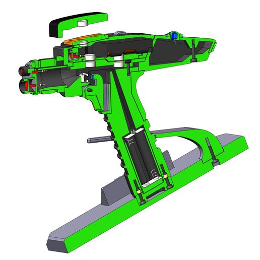 Discovery_Phaser_Main_3.2.jpg Star Trek - Part 1 - 11 Printable models - STL - Commercial Use