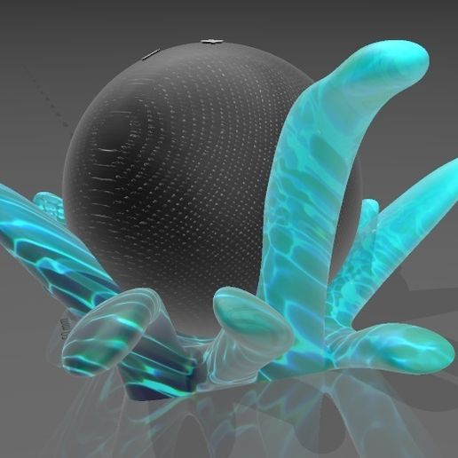 ALEXA_ECHO_DOT_5_ALEXA_IN_THE_LIQUID.jpg Suporte Alexa Echo Dot 4a e 5a Alexa no Liquido