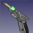 front_rail.png Free STL file Glock G17 gen 3・Object to download and to 3D print