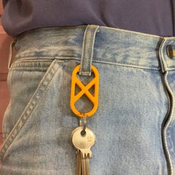Double Opening Carabiner Bonifacto Design France STL