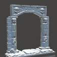 doorway_archway01.png Stone Archway Dungeon Door