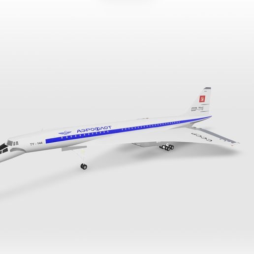 Tu-144 Supersonic Pioneer