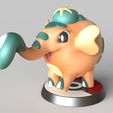 Cufant.971.jpg Cufant - FAN ART - POKÉMON FIGURINE -POKEMON