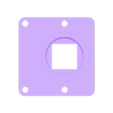 tight_camera_front_6mm.stl Printable M12 Lens mount for Pi camera v2 (8Mpix) + gopro mount case