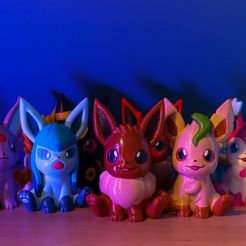 POKEMON - EEVEELUTION (EINFACHER DRUCK OHNE UNTERSTÜTZUNG)