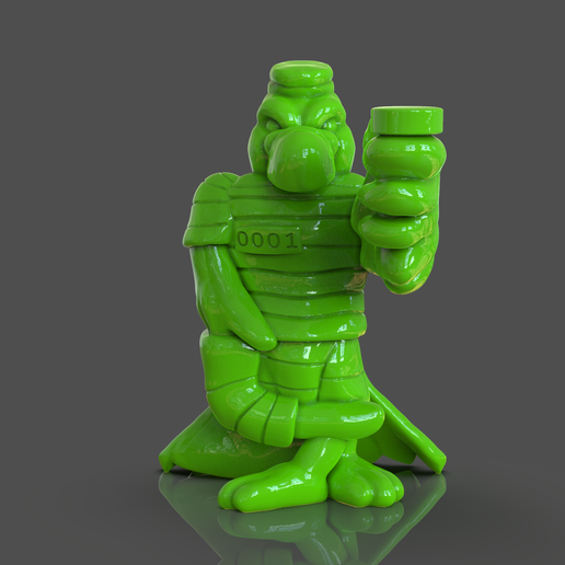 TMNT Parrot 3D model