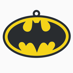 batman-logo-tinker.png Fichier STL Porte-clés Logo Batman・Modèle imprimable en 3D à télécharger