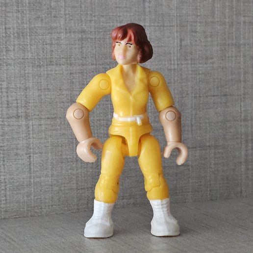 April O`Neil TMNT - Mega Construx Megabloks