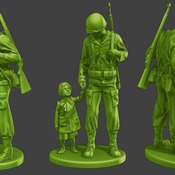 American-soldier-ww2-Save-LG-A15-0000.jpg 3D file American soldier ww2 Save LG A15・Model to download and 3D print, artejaol