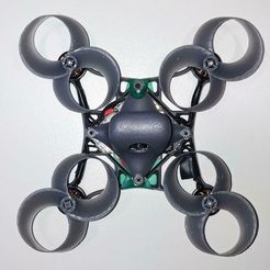 5-Build3.jpg STL file Ultra Lightweight and Aerodynamic Optimized Frame for Tiny Drones - Toothpicks 85mm・3D printable model to download