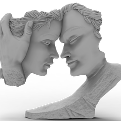 Two-Lovers.png 3D Model STL File for CNC Router/Laser & 3D Printer Two Lovers