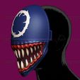 02.jpg Squid Game Mask - Soldier Venom Mask Fan Art