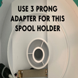 3_prong_image.png Robo E3 Universal Spool Adapter