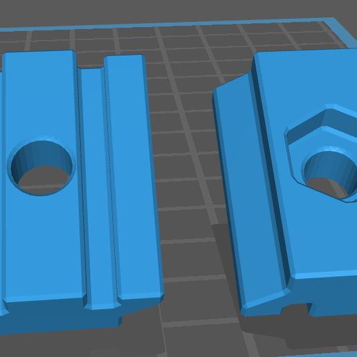 CNC 3018pro PCB jaw kit - 3D model önizlemesi