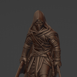 411.png Medieval Hero Mega Pack  10 Fantasy Characters STL OBJ