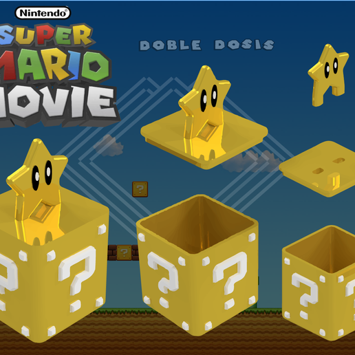 Mario Bros Surprise Box 3D model