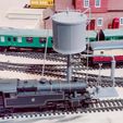 Water-Tower-02-02C.jpg Cylindrical Sectional Water Tower - OO Gauge / 1:76 Scale