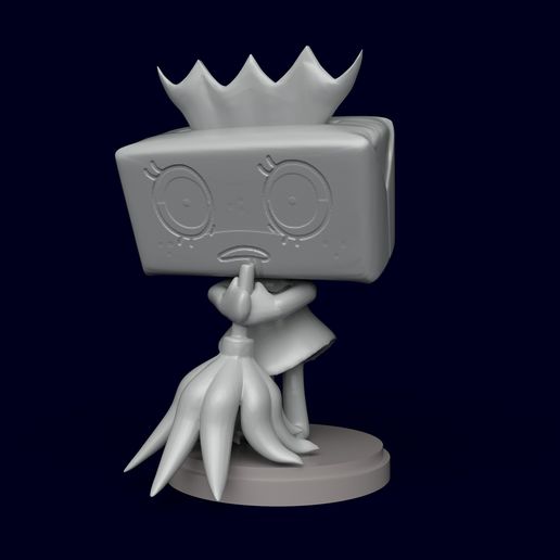 🗺️ O mundo de Dandy: Tisha Torcida・Arquivo 3D para Impressão 3D