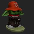 Y4.jpg 3D file Yoda-B-Boy Stance -HIP-HOP Collect・3D printing idea to download