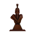Spartan-Bust-back.png Busto de guerreiro espartano abstrato