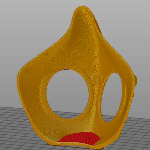 mask5.PNG Archivo STL gratis Máscara L N95 con filtros modulares (versión para adultos)・Modelo de impresión 3D para descargar, _MSA_