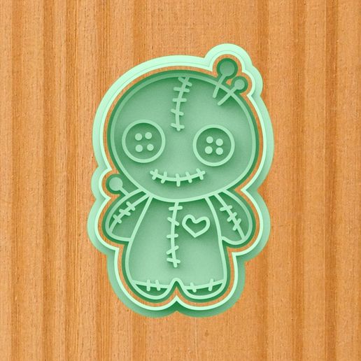 voodoo doll cookie cutter