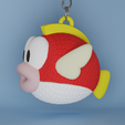 2.png CHEEP CHEEP FISH KNITTED  3D FAN ART
