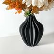 untitled-2613.jpg The Darin Vase, Modern and Unique Home Decor for Dried and Preserved Flower Arrangement  | STL File