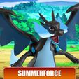 Model02.jpg Mega Charizard X - Pokemon