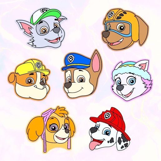 Paw-Patrol-Cookie-Cutters-Set-Cookies.jpg Set d'emporte-pièces Paw Patrol