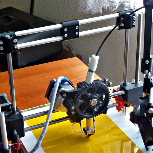 Z-Axis Double Rod Stabilizer for Printrbot - 3D model önizlemesi