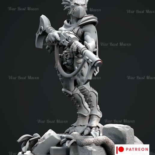 Kroot Shaper 3D model
