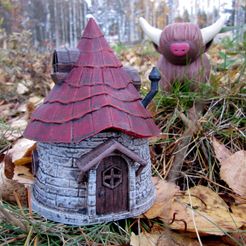 IMG_2164.JPG STL file Fairy Hut・3D printing template to download