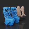 1.124.png 8 3d shoe / model for bjd doll / 3d printing / 3d doll / bjd / ooak / stl / articulated dolls / file