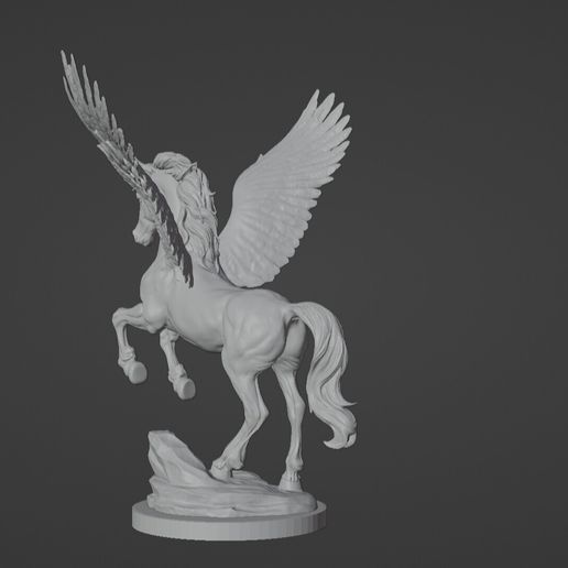 0038.jpg Pegasus – Ultra-Detailed 3D Printable Statue