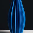 abstract-stripe-vase-3d-model-for-vase-mode.jpg Abstract Stripe Vase STL for Vase Mode | Slimprint