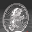Screenshot_2.png Eagle Desktop Sculpture - Suspended 3D - Thread Art