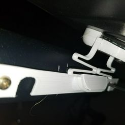 20180126_214508.jpg Free 3D file Altec Lansing 5100 speaker mount for TCL TV・Design to download and 3D print