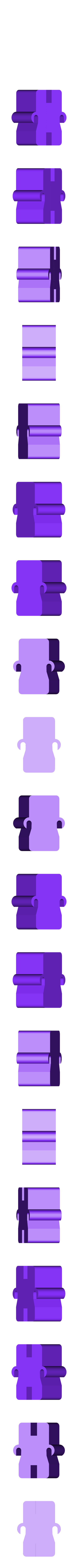 clips plaque double.stl fridge furniture