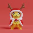 pikachu-natal.jpg Pokemon - Christmas Pikachu