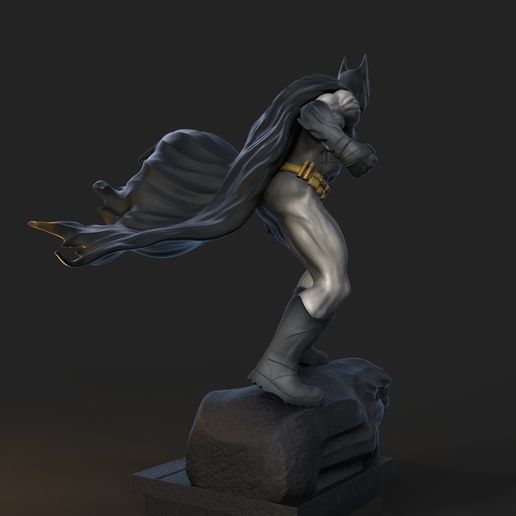 batman turntable.159.jpg Fichier STL gratuit refonte du Batman・Modèle pour imprimante 3D à télécharger, tutus