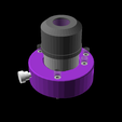 Helix1-14Focuser.png Free STL file Minimal 1-1/4" Helical Crayford Telescope Focuser・3D print design to download