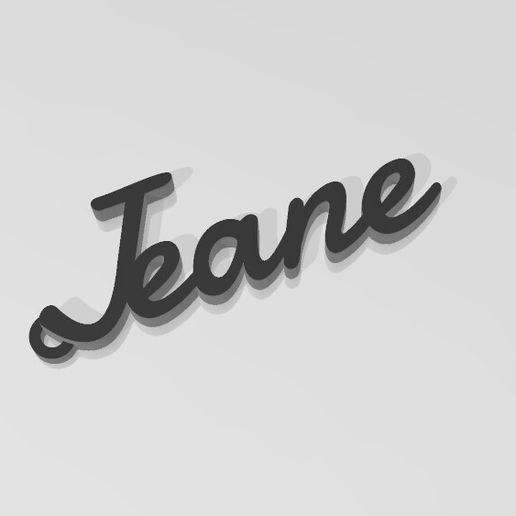 Jeane 3D model