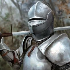 life-of-a-medieval-knight.jpg Free 3D file Presupported Knight・3D printing design to download