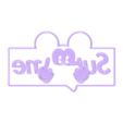 White.stl Supreme Logo Angry Mickey Mouse Lightbox LED Logo