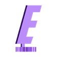 E1, Avengers Logo.STL Avengers Rotating Logo