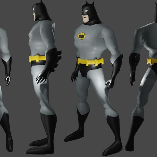 🕵️‍♂️ THE BATMAN 3D human body design・ STL File for ・Cults
