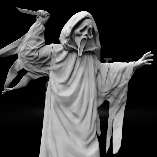 🎬 Ghostface | Horror Movie Characters Collection・ STL File for 3D ...