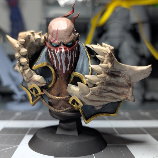👤 League of Legends - Pyke Bust・ STL File for 3D printing・Cults